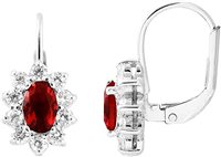 Boucles d'oreilles Donna Oro Femme GEMME INCANTO in Or Rubino DCOR5038.012